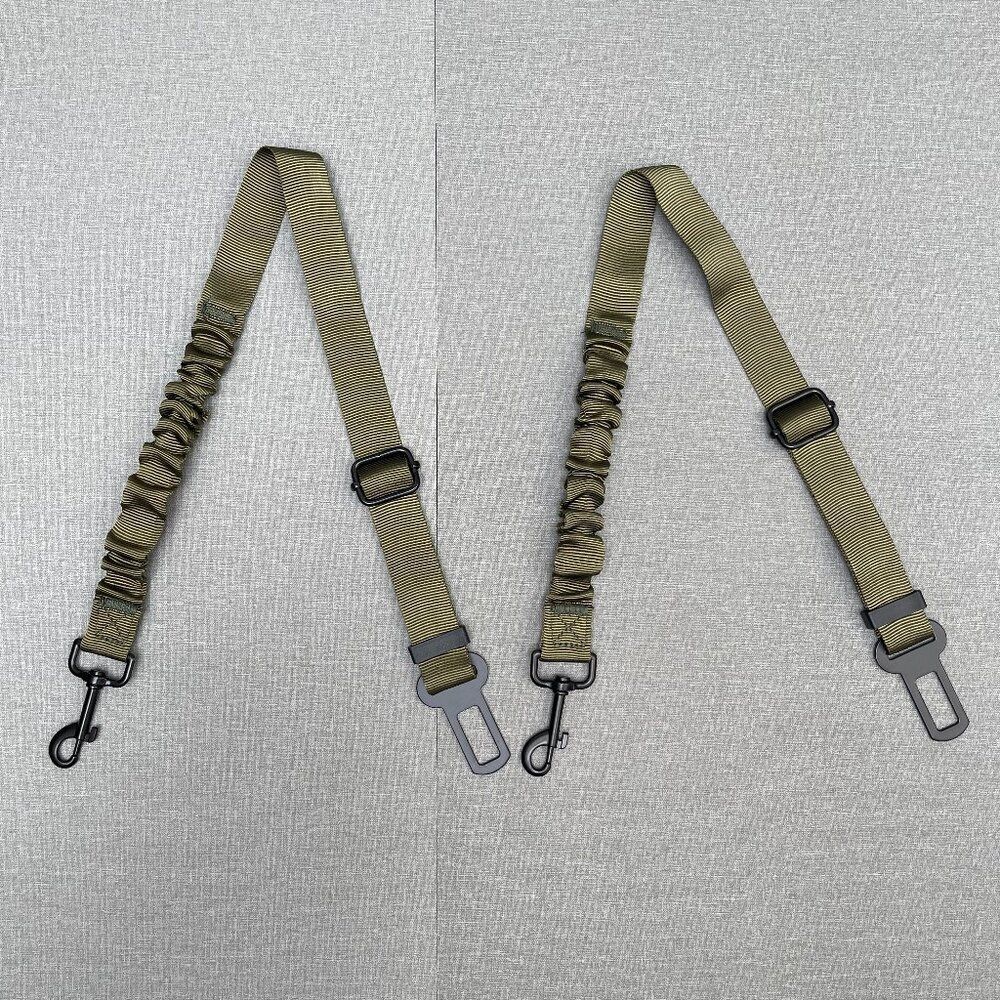 2 Pack ,Dog Seat Belt Leash Pet Seatbelt Car ELASTIC Safety Adjustable Harness